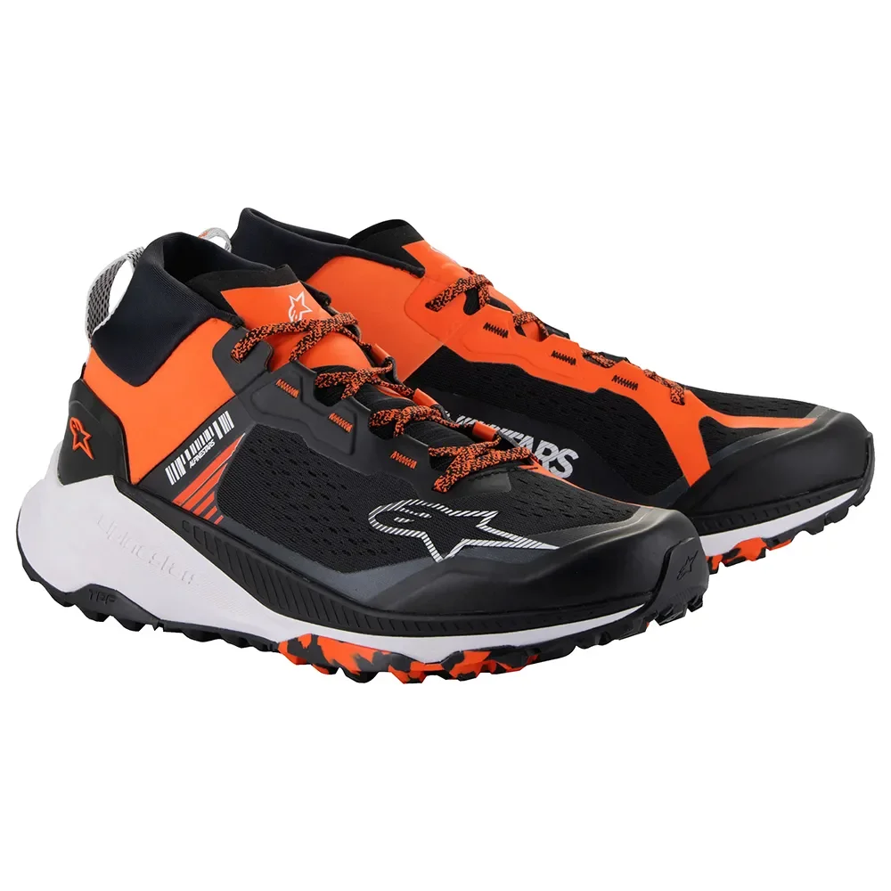 Tênis Alpinestars Meta XR V2 Preto/Laranja/Branco - Spinelli Motos
